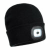 Lampe frontale LED rechargeabl USB Beanie Portwest B029