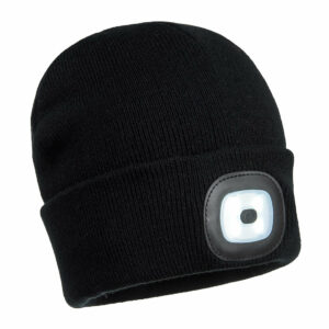 Lampe frontale LED rechargeabl USB Beanie Portwest B029