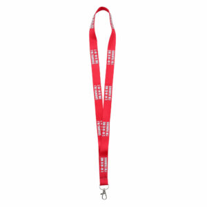 Lanyard marquage relief 3D