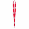 Lanyard marquage relief effet mousse