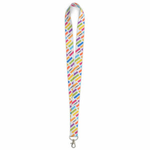 Lanyard polyester sublimé recto/verso - LAN03