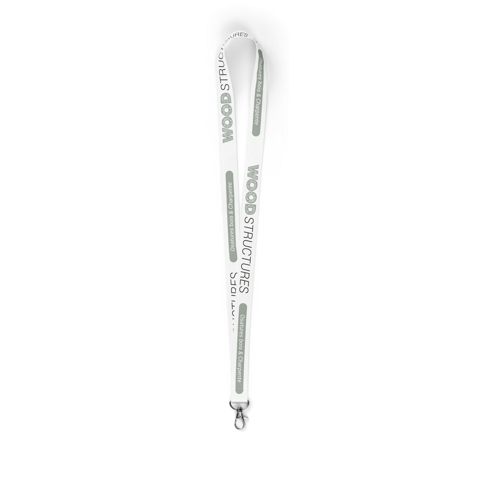 Lanyard RPET sérigraphie Lanyard RPET sérigraphie
