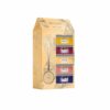 Les Infusions bio - Coffret 5 boîtes + pince à thé - 100 gr Kusmi Tea