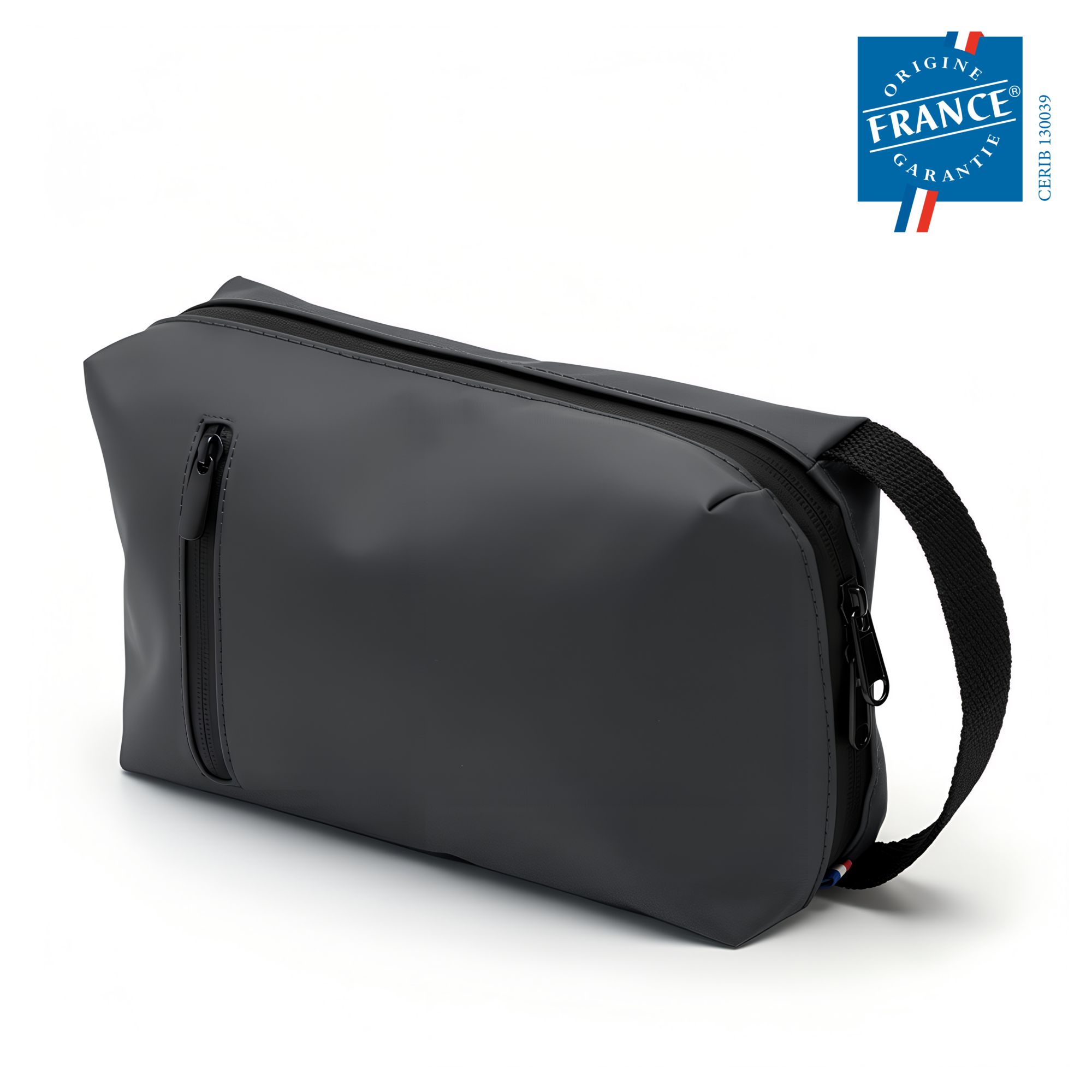 L'Essentielle Trousse de toilette PU recyclé Certifié Origine France Garantie Goodjour L'Essentielle Trousse de toilette PU recyclé Certifié Origine France Garantie Goodjour
