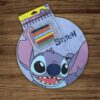 Livret de Coloriage Stitch Disney avec Stickers et Crayons de Couleur