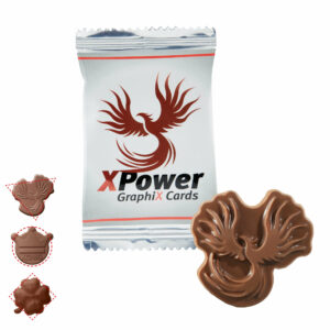Logo en chocolat personnalisé