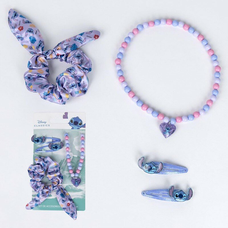 Lot Beauté Stitch Disney - 3 Accessoires Lot Beauté Stitch Disney - 3 Accessoires