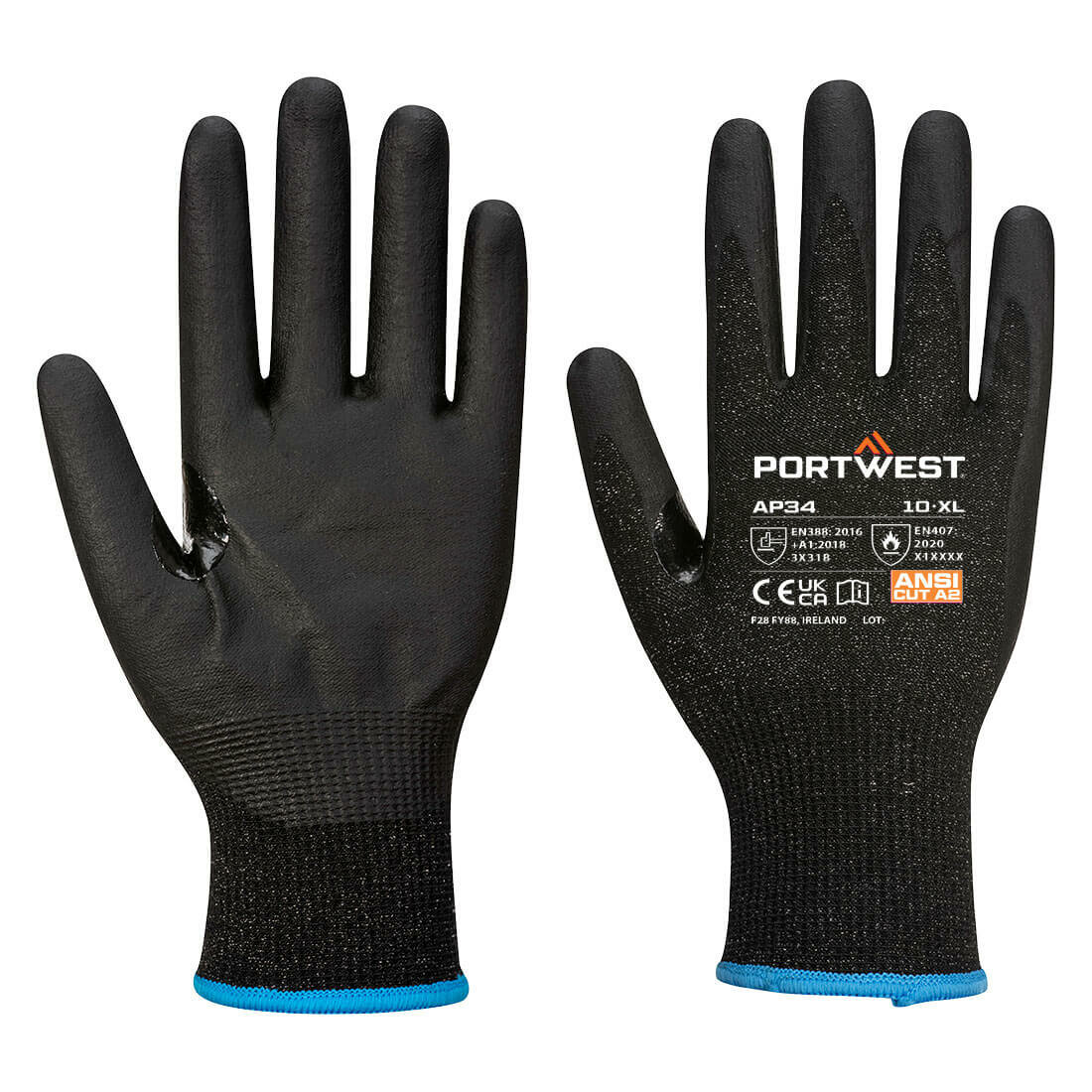 Lr15 nitrile foam touch (pk12) Portwest AP34 Lr15 nitrile foam touch (pk12) Portwest AP34