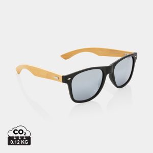 Lunettes de soleil en bambou et plastique recyclé RCS