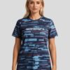 Tee-shirt running femme imprimé fabriqué en France Lure