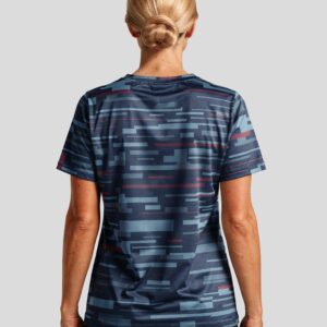 Tee-shirt running femme imprimé fabriqué en France Lure – vue 4