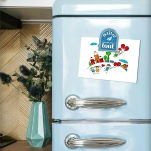 Magnet Bleu Maître Merci pour Tout