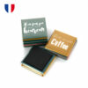 Magnet bouton carré - made in France