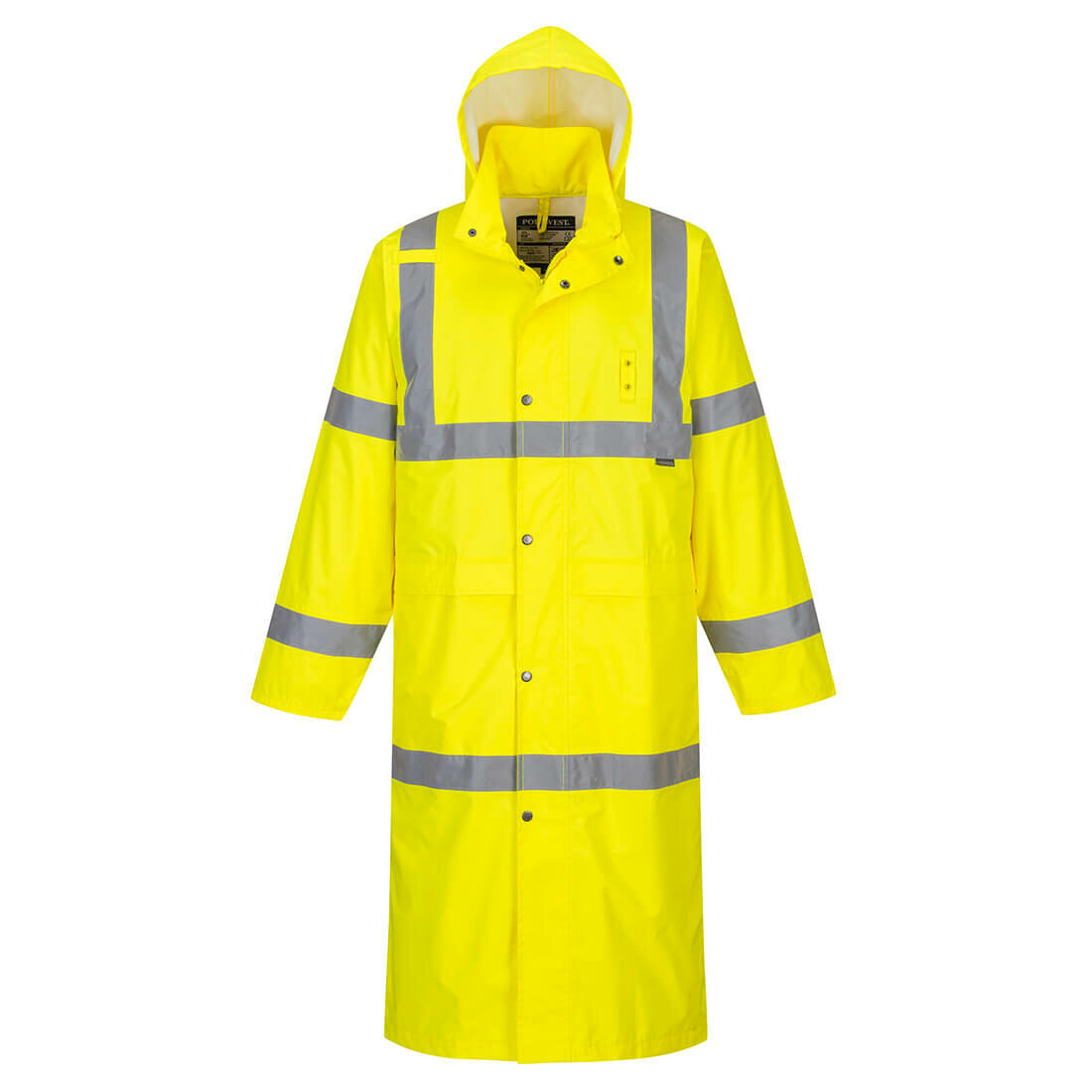 Manteau de pluie HiVis 122cm Portwest H445 Manteau de pluie HiVis 122cm Portwest H445