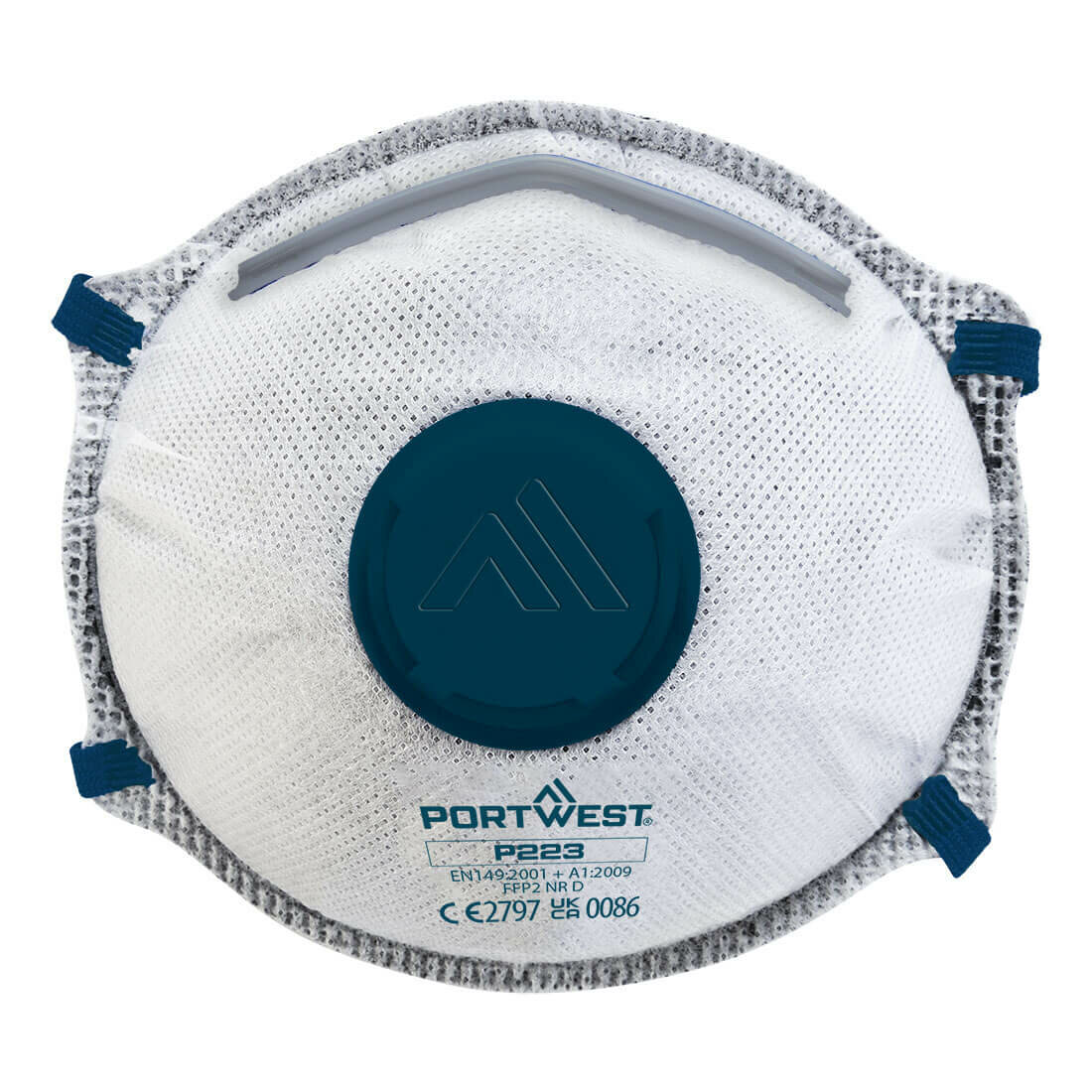 Masque FFP2 Charbon Portwest P223 Masque FFP2 Charbon Portwest P223