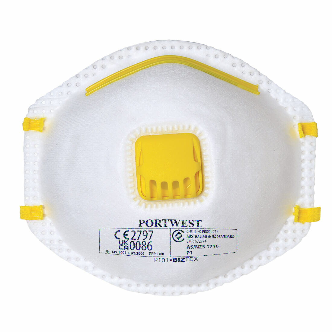 Masque poussires à valve FFP1 Portwest P101 Masque poussires à valve FFP1 Portwest P101