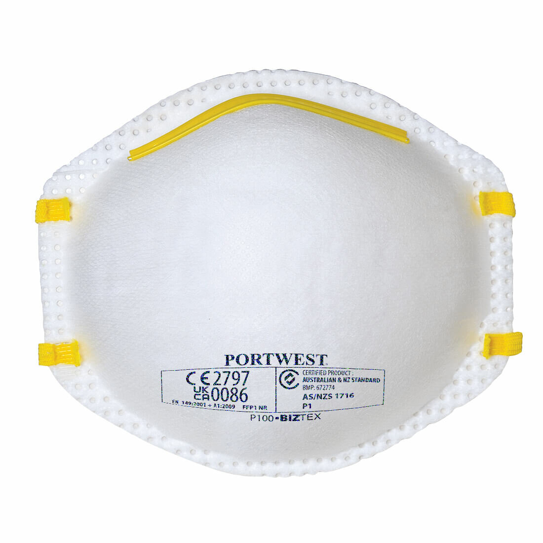 Masque Poussires FFP1 Portwest P100 Masque Poussires FFP1 Portwest P100