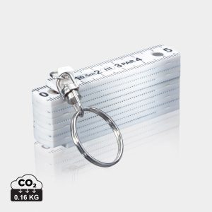 Mini règle pliable porte-clés