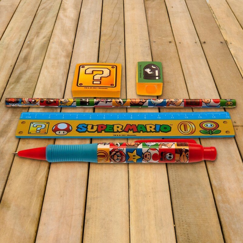 Mini Set Papeterie Super Mario Nintendo Mini Set Papeterie Super Mario Nintendo