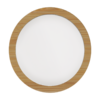 Miroir bambou rond