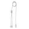 Câble de charge 2 en 1 long Cablong