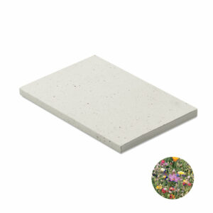 Carnet A5 couv. papier semence Seed Book