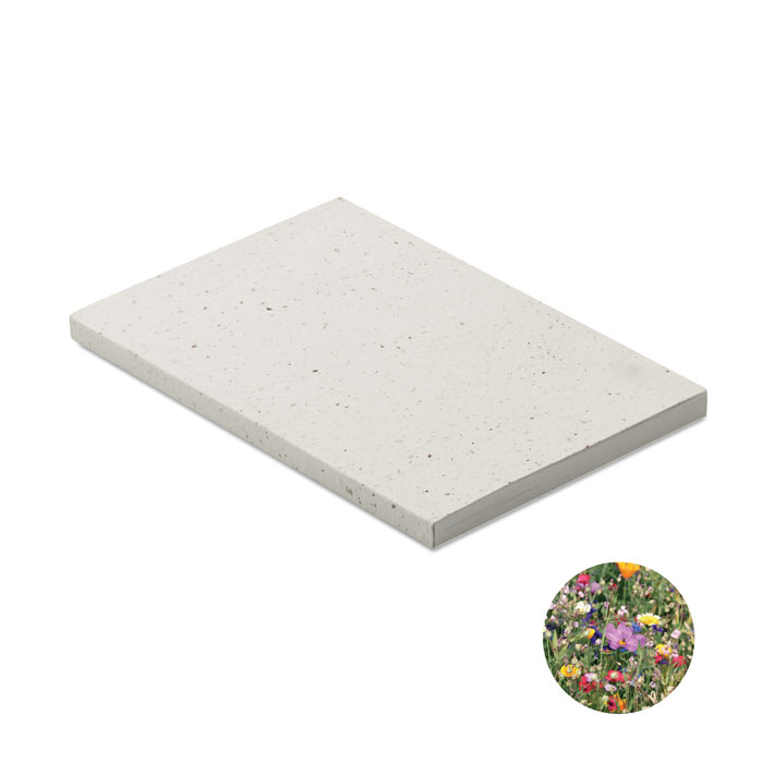 Carnet A5 couv. papier semence Seed Book Carnet A5 couv. papier semence Seed Book