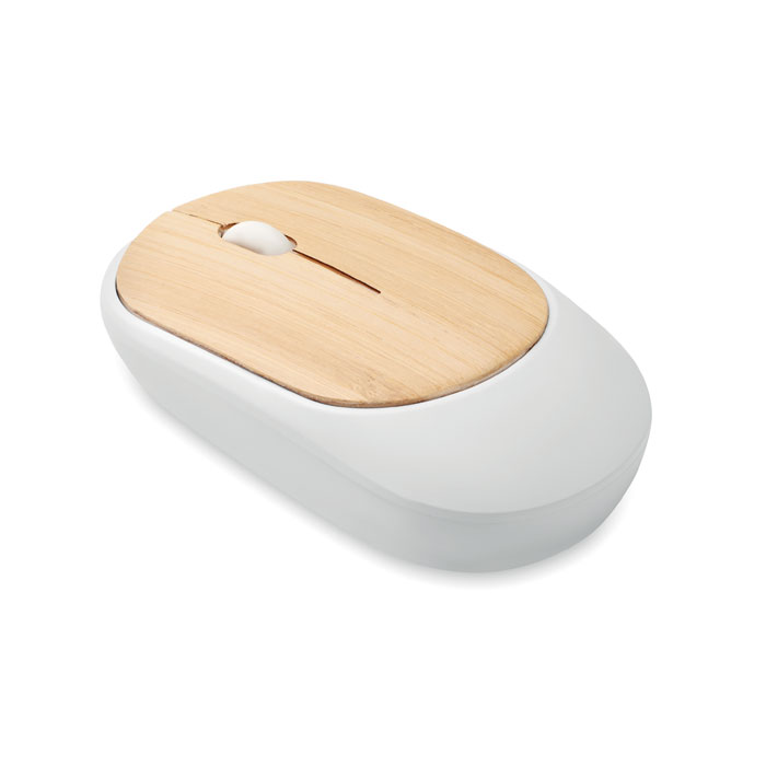 Souris sans fil en bambou Curvy Bam Souris sans fil en bambou Curvy Bam