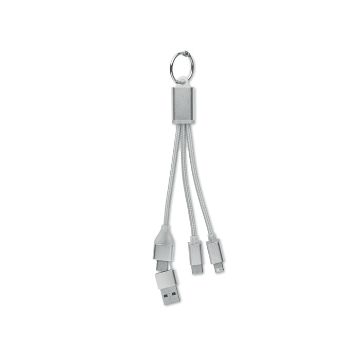 Câble de charge 4 en 1 type C Blue Câble de charge 4 en 1 type C Blue – vue 3