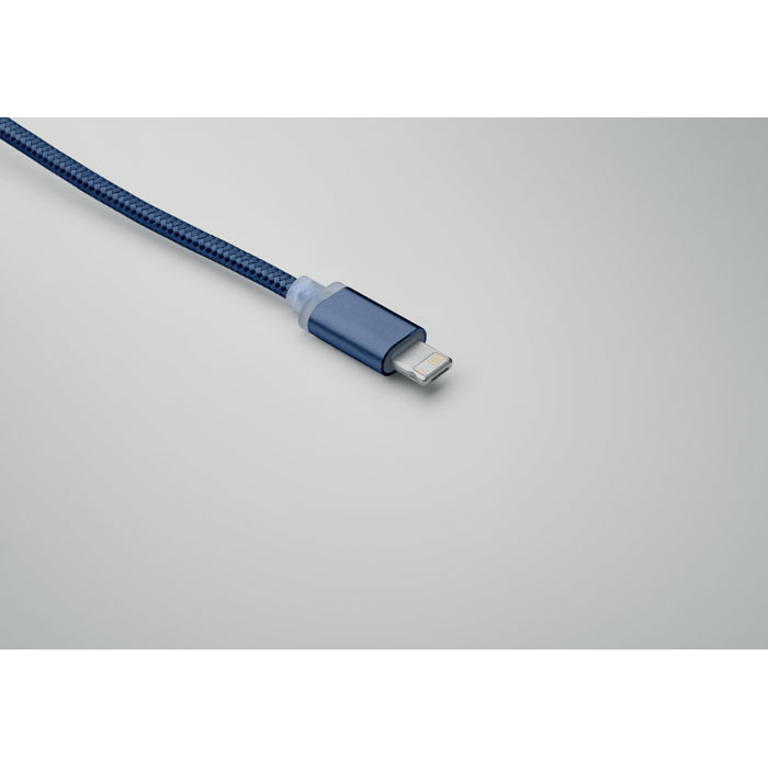 Câble de charge 4 en 1 type C Blue Câble de charge 4 en 1 type C Blue – vue 2