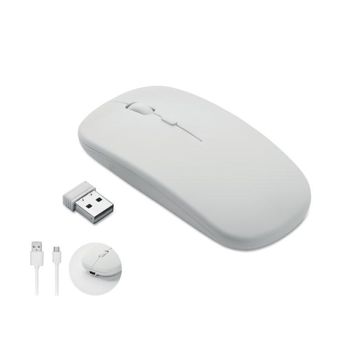 Souris sans fil rechargeable Curvy C Souris sans fil rechargeable Curvy C – vue 3