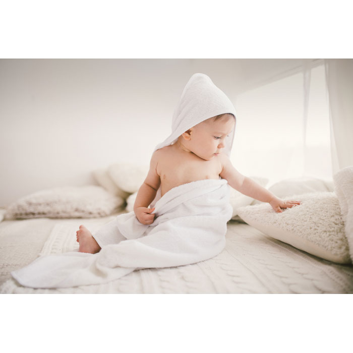 Cape de bain en coton Hugme Cape de bain en coton Hugme – vue 2