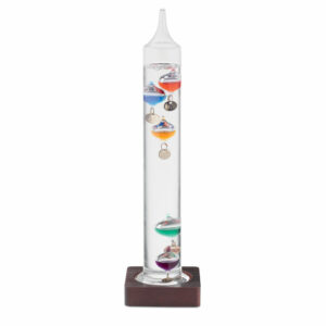 Thermomètre Galileo verre 28cm Gali