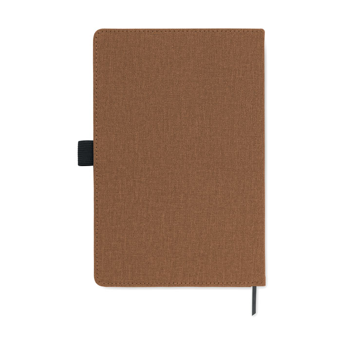 Carnet A5 en PU avec pochette Cinco Carnet A5 en PU avec pochette Cinco – vue 2