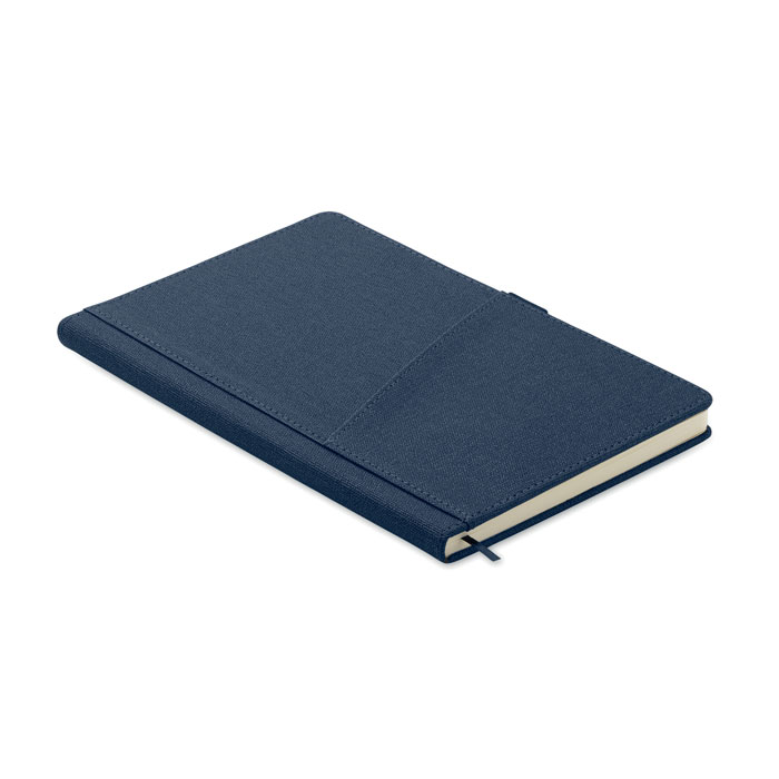 Carnet A5 en PU avec pochette Cinco Carnet A5 en PU avec pochette Cinco – vue 4