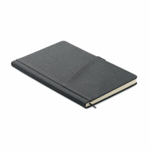 Carnet A5 en PU avec pochette Cinco – vue 3