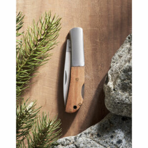 Couteau pliable en acacia Skarp – vue 2