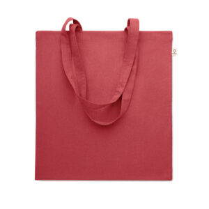 Sac shopping en coton recyclé Viveka Colour – vue 4