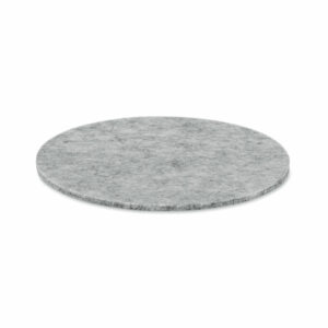Sous-verre rond en feutre RPET Feltster – vue 3