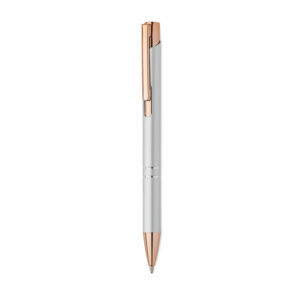 Stylo en aluminium recyclé Bern Rose – vue 4