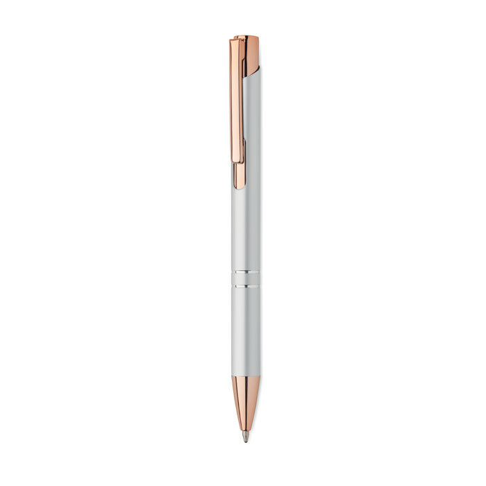 Stylo en aluminium recyclé Bern Rose Stylo en aluminium recyclé Bern Rose – vue 4
