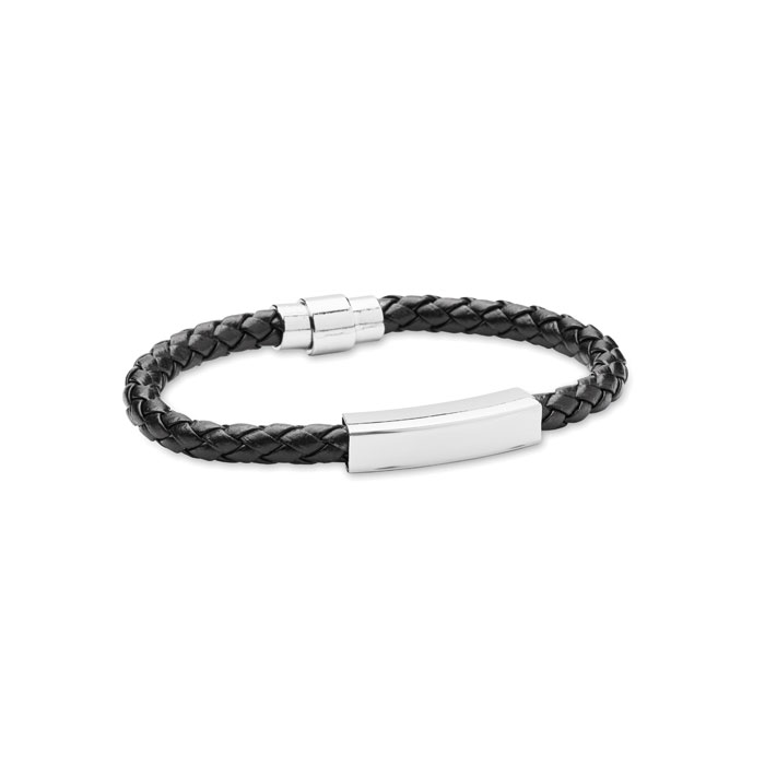 Bracelet tressé en simili cuir Fauleti Bracelet tressé en simili cuir Fauleti