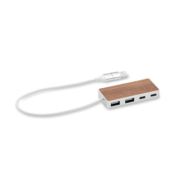 Hub USB 4 ports 27,5 cm Ubah Hub USB 4 ports 27,5 cm Ubah