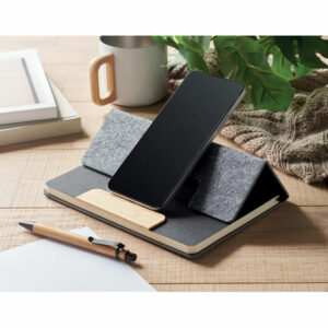Carnet A5 RPET et stylo Notemix – vue 2