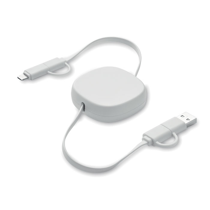 Câble de charge rétractable 60W Linea Câble de charge rétractable 60W Linea – vue 2