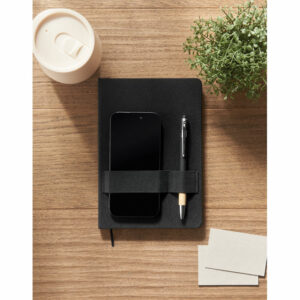 Carnet RPET A5 avec stylo Nota – vue 2