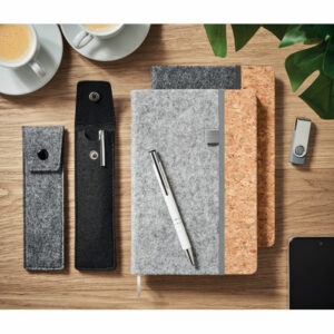 Etui à crayons en feutre RPET Cencil – vue 2