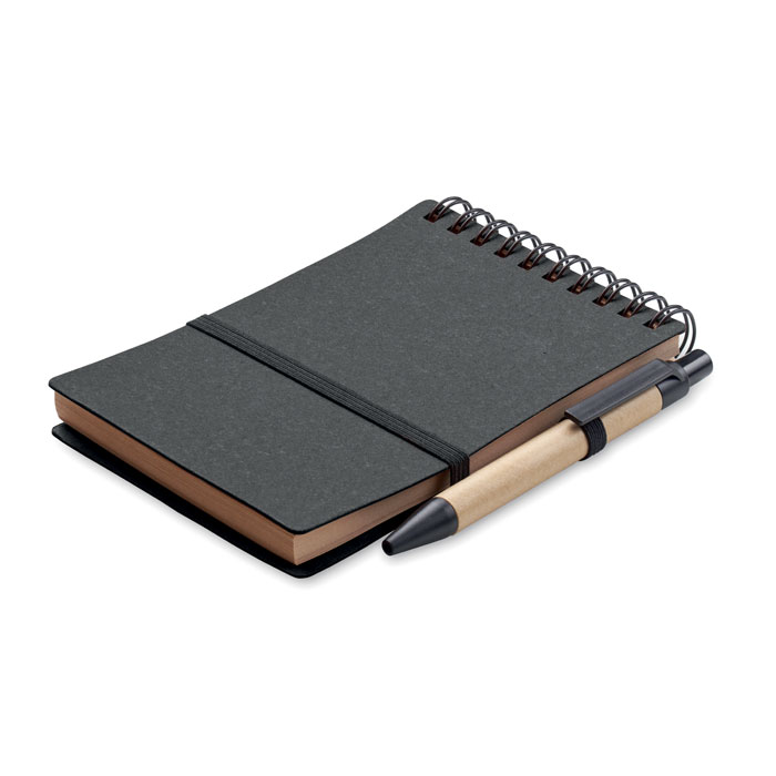 Cahier recyclé et stylo à bille Notie Cahier recyclé et stylo à bille Notie – vue 3