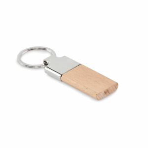 Porte-clés en hévéa Llaving