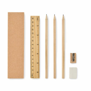 Set d&rsquo;écriture boîte en papier Stox